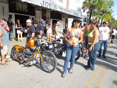 Poker Run 2012 photo - Duval Street, Key West